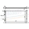 Radiateur, refroidissement du moteur 65265A Nissens 65265A