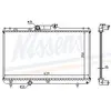 Radiateur, refroidissement du moteur NISSENS, par ex. pour Toyota