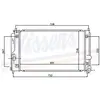 NISSENS Radiateur moteur pour TOYOTA: Celica (Ref: 64822)
