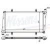 NISSENS Radiateur moteur pour VOLVO: S40, V40 (Ref: 65551A)