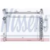 Radiateur, refroidissement du moteur 67168 Nissens 67168