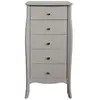BUT Chiffonnier 5 tiroirs BARROCO Gris
