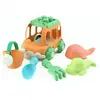 Magni Set De Plage & Jardin - 6 Pièces Voiture En Paille De Blé Multicolore