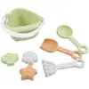 Magni Mini Set De Plage & Jardin - 7 Pièces En Paille De Blé Multicolore