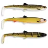 Leurre Souple Westin BullTeez Shadtail 24cm : Coloris Westin - Motoroil Burbot
