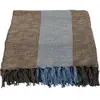 House Doctor Plaid Ponra marron/bleu clair - 900000610