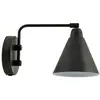 House Doctor Jeu lampe de mur en métal blanc noir