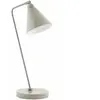 House Doctor Jeu lampe de table blanc en métal gris