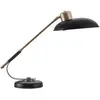 Lampe de table noire et dorée 50 cm Art Deco - House Doctor