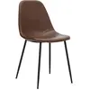 Chaise en cuir marron Found - House Doctor