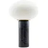 House Doctor Lampe de table gris opale avec bouchon en verre céramique