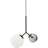 House Doctor TWICE-Suspension 2 lumières Métal/Verre H70cm