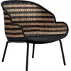 House Doctor Hapur chaise longue naturel/noir - 210940305