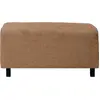 Pouf en coton camel Camphor - House Doctor