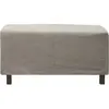 House Doctor Pouf de nuit Hazel - gris / marron