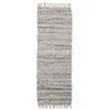 House Doctor Tapis Hafi - gris/marron 200x80cm