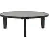 House Doctor Table basse Bali - noir Ø110cm