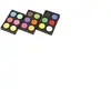 Colortime Set de 3 palettes de gouache - Couleurs assorties - 18 pcs