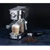 Gastronoma Machine à expresso semi-automatique avec mousseur à lait 18110001 Gris