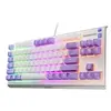 Clavier Gaming filaire SteelSeries Apex 3 TKL Amethyste