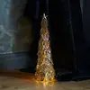 Sirius Arbre décoratif LED Kirstine, doré, hauteur 43 cm