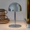 Sirius Lampe à poser LED rechargeable Tim, couleur chrome, hauteur 22 ...