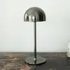 Sirius Lampe à poser LED rechargeable Tim, couleur nickel, hauteur 30 ...