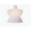 Sirius Figure déco LED Asta ange cire blanche 12,5 cm