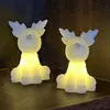 Sirius Figurine décorative LED Naja, blanche, hauteur 9 cm, lot de 2, ...
