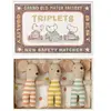 Maileg Triplés Bébés Souris dans leur boîte assortie
