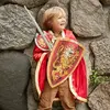 Bestsaller 77,5 x 59 cm cape noble chevalier costume (rouge or)