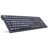 Logickeyboard XL Print PC Slim Line NERO - Clavier - USB - Allemand - ...