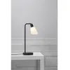 Nordlux Lampe à poser Molli, abat-jour verre, interrupteur