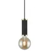 Suspension Nordlux - GALLOWAY - Métal Noir/laiton H. 16.8 - IP20