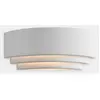 Nordlux Applique murale Lancio Oblong en plâtre, avec fiche, blanc