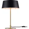 Nordlux Lampe à poser Clasi en noir/or avec diffuseurs