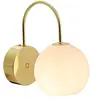 Nordlux FRANCA-Applique murale Verre/Laiton H22cm