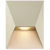 Applique murale pontio, Aluminium, Couleur Sablé, GU10, H.19, IP54 / Nordlux Extérieur