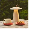 Nordlux Lampe de table LED rechargeable Ara To-Go, aluminium, sable