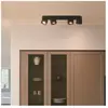Nordlux Downlight Pitcher, GU10, à 4 lampes, métal, noir