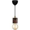 Nordlux Suspension Siv avec cylindre en marbre, marron