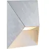 Nordlux Applique extérieur Pontio 15 angulaire, galvanisée