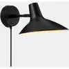 DFTP by Nordlux Applique murale Darci Short, saillie 33,5 cm, noir