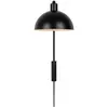 Nordlux Applique murale Ellen 20, câble + prise, noir