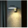 Nordlux Applique d'extérieur LED Justina, anthracite, capteur, métal