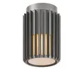 Nordlux Plafonnier d'extérieur Aludra, IP54, anthracite, aluminium