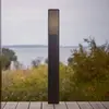 Nordlux Bornes lumineuses Sidara 95 Seaside, noire, aluminium, IP44, E...
