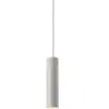 Nordlux Suspension Tilo, blanc, métal, Ø 6 cm, à 1 lampe
