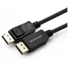 MicroConnect 4K DisplayPort 1.2 Cable 1m Displayport version 1.2, Black supports 4K2K@60Hz, OD: 6.0MM, CU, Gold-plated connectors (MC-DP-MMG-100)