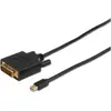 MicroConnect - Câble adaptateur - liaison double - DVI-D (M) pour Mini DisplayPort (M) - DisplayPort 1.2 - 2 m - support 1080 p 60 Hz - noir
